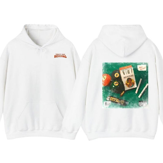 Treaty Oak Revival Hoodie - Retro Style, Celebrate The Unique Atmosphere Of Revival Culture With This Unisex Hoodie