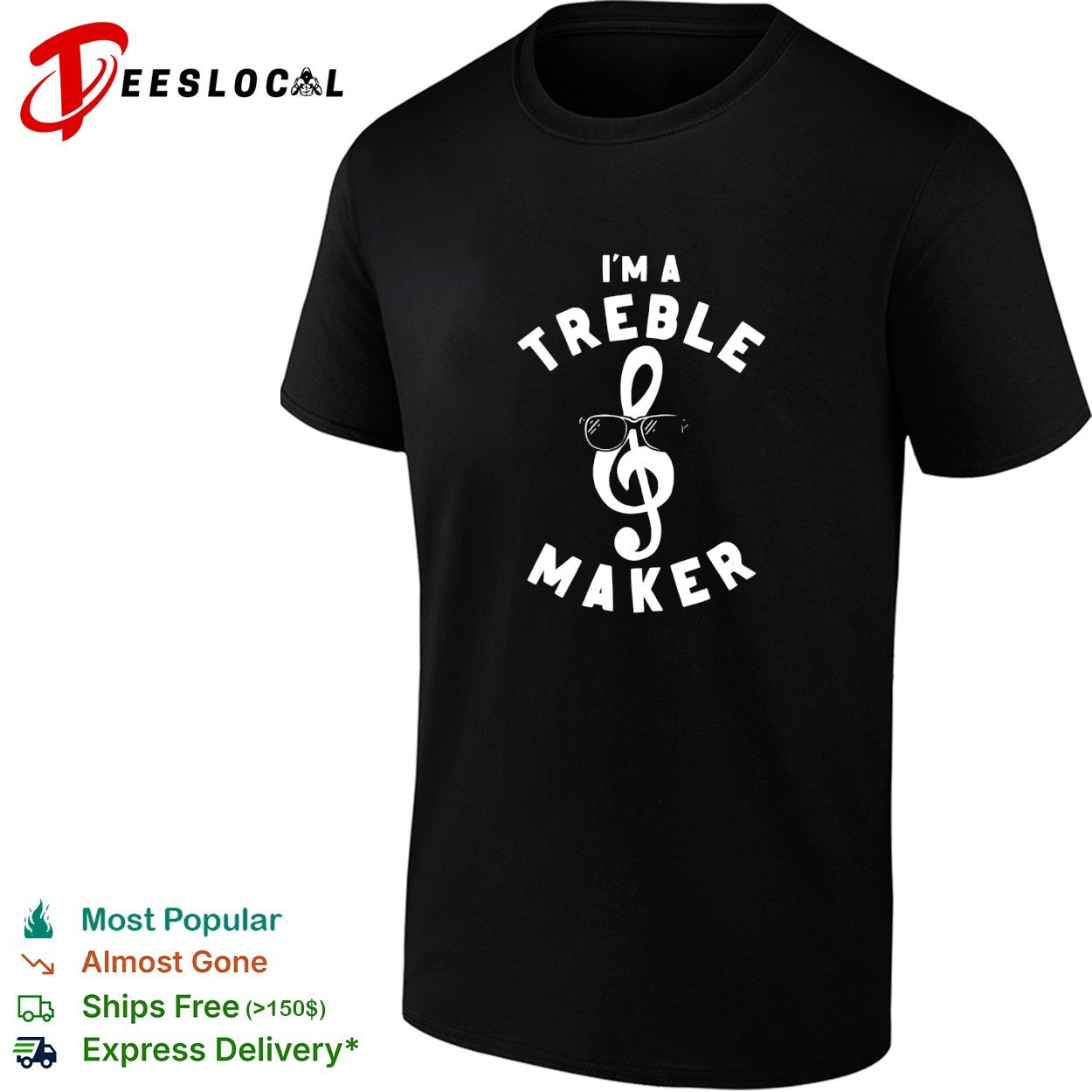 Treble clef sunglasses I’m a treble maker shirt