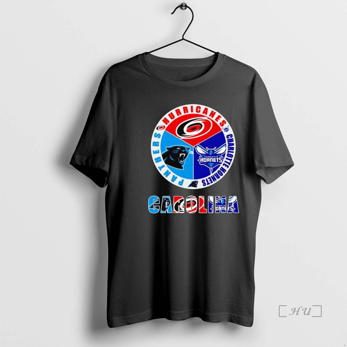 Trending Carolina Sports Teams Logo Hurricanes Charlotte Hornets Panthers T-Shirts, Hoodie, Sweatshirt | WearSparks.com
