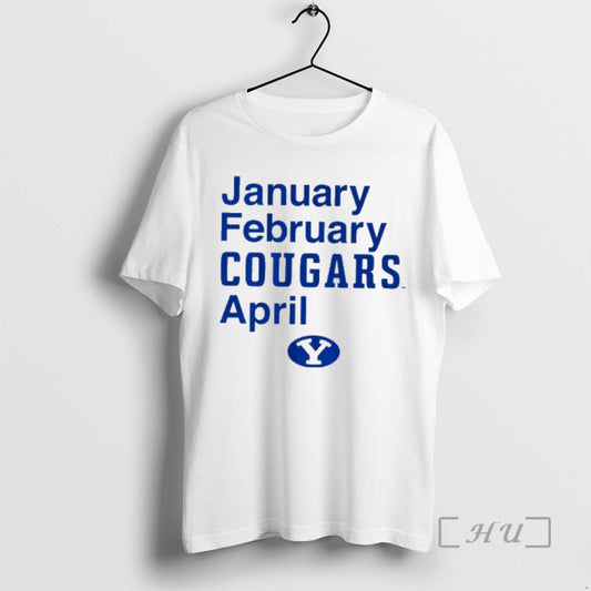 Trending January February Cougars April Byu Basketball T-Shirts, Hoodie, Sweatshirt | WearSparks.com