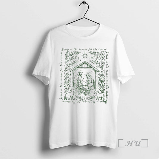 Trending Jesus Is The Season For The Season Christmas T-Shirts, Hoodie, Sweatshirt | WearSparks.com