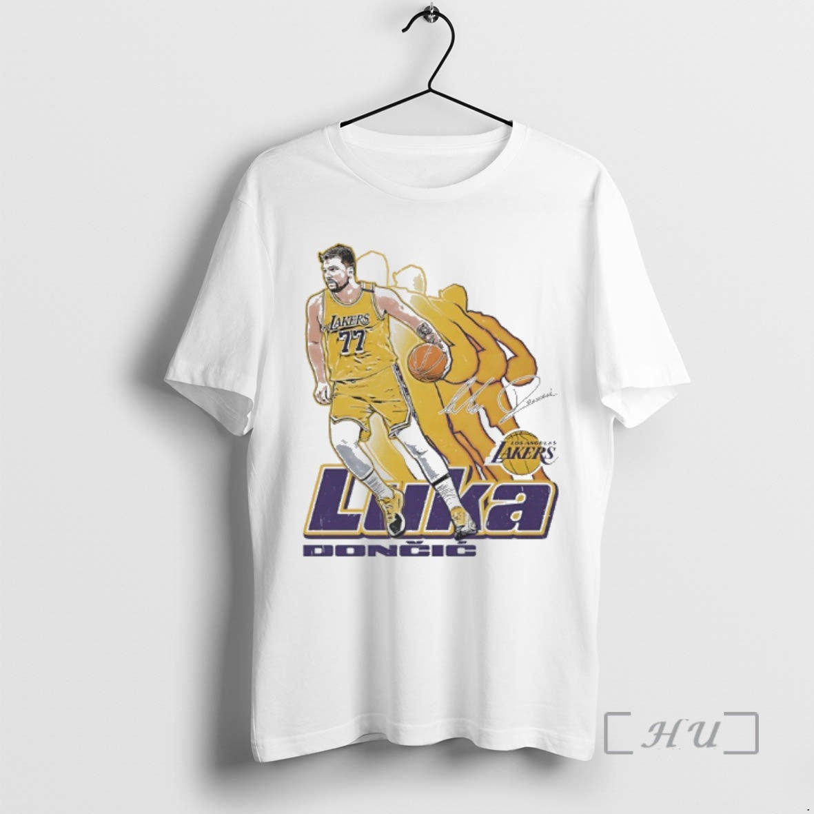 Trending Luka Doncic Los Angeles Lakers Nba Player Signature Retro