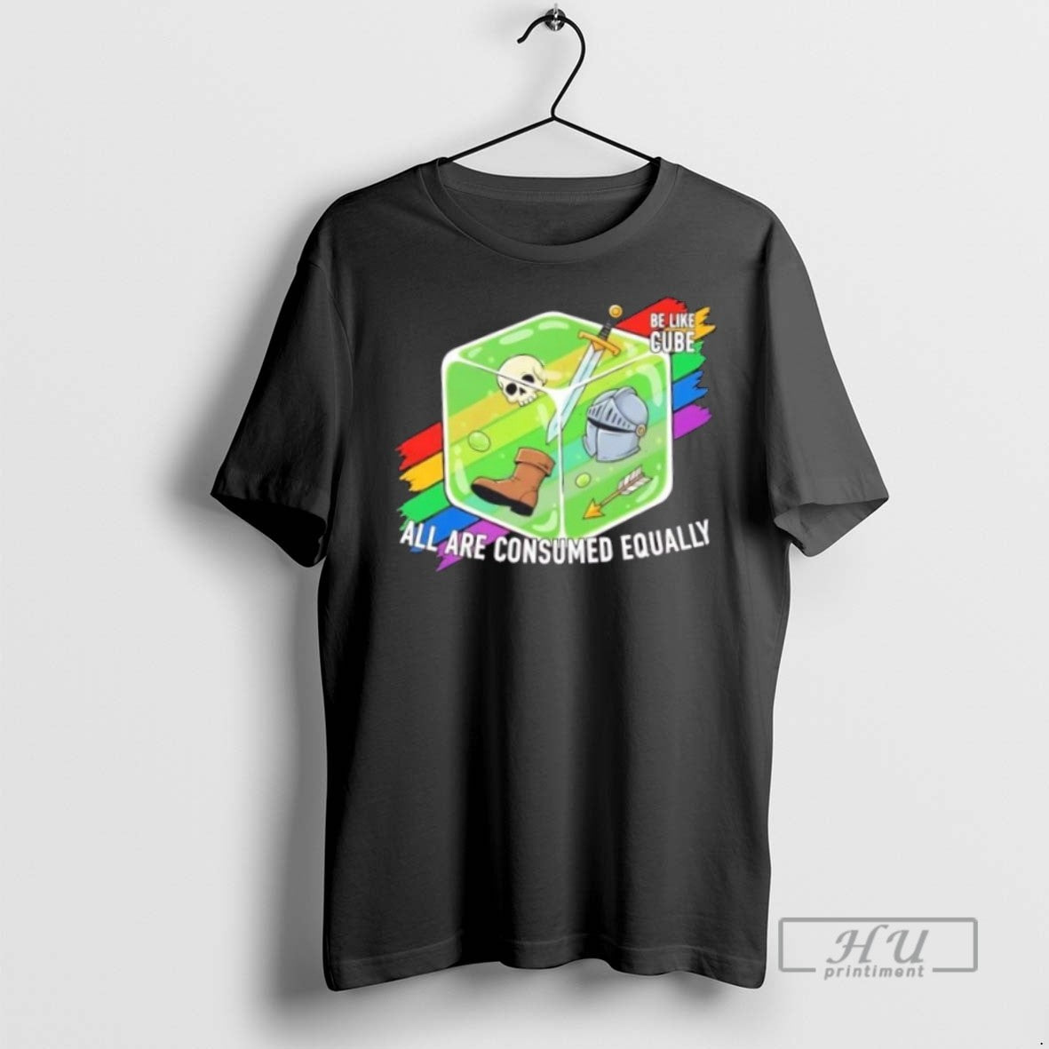 Trending Officials Be Like The Cube All Are Consumed Equally T Shirt