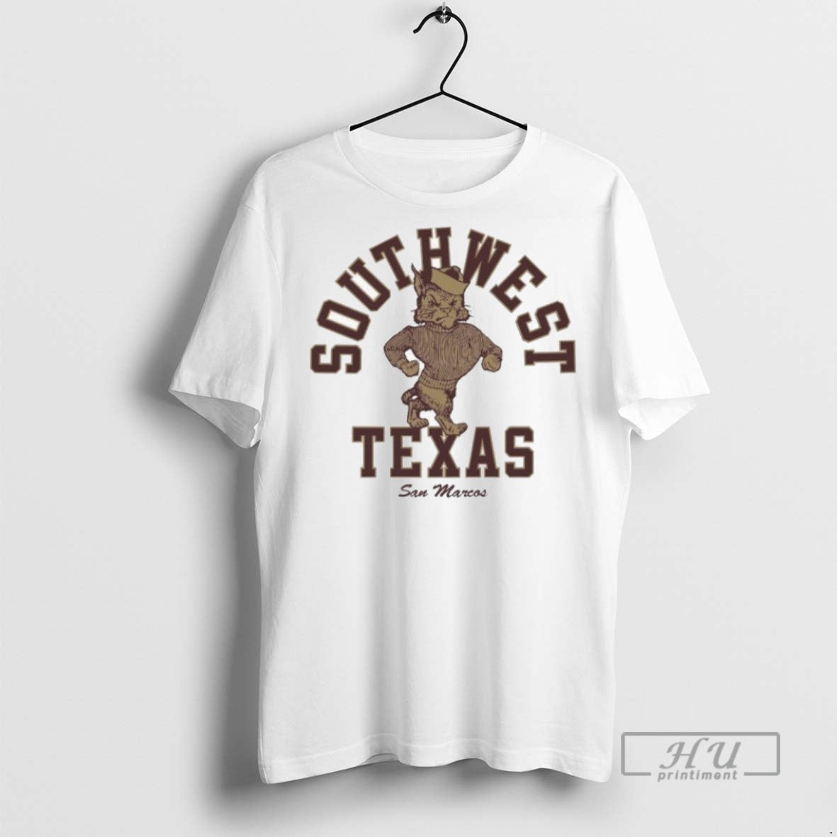 Trending Officials Texas State Southwest Texas San Marcos Bobcat Mascot T Shirt