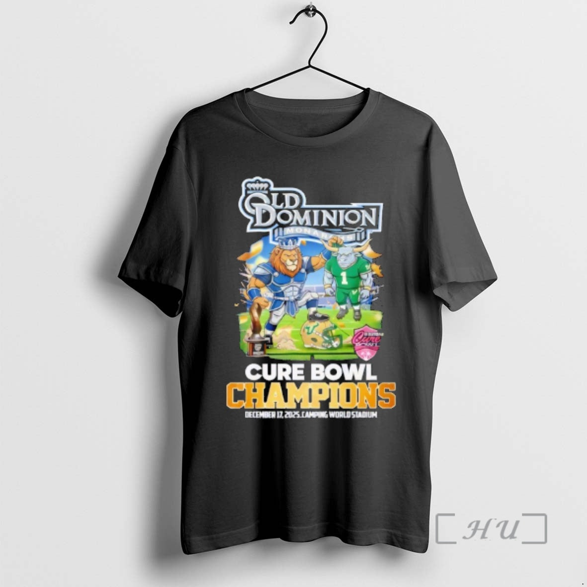 Trending Old Dominion Monarchs Cure Bowl Champions 2025 Celebration T-Shirts, Hoodie, Sweatshirt | WearSparks.com