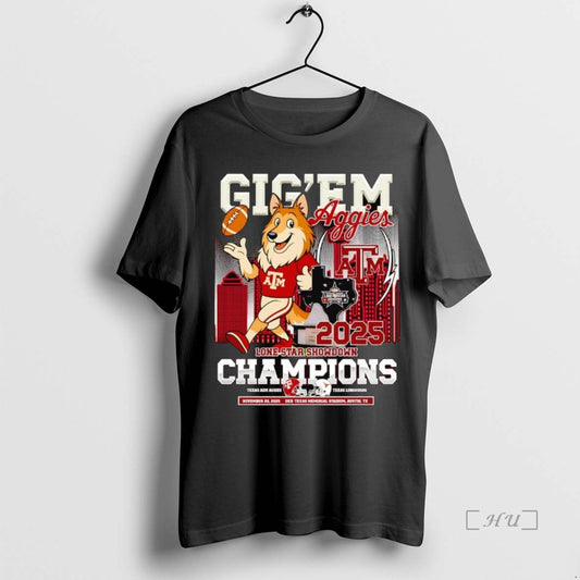Trending Texas Am Aggies 2025 Lone Star Showdown Champions Gigem T-Shirts, Hoodie, Sweatshirt | WearSparks.com