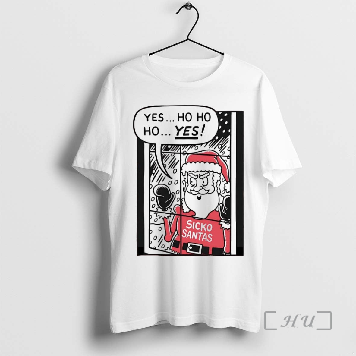 Trending Yes Ho Ho Ho Santa Sickos Christmas T-Shirts, Hoodie, Sweatshirt | WearSparks.com