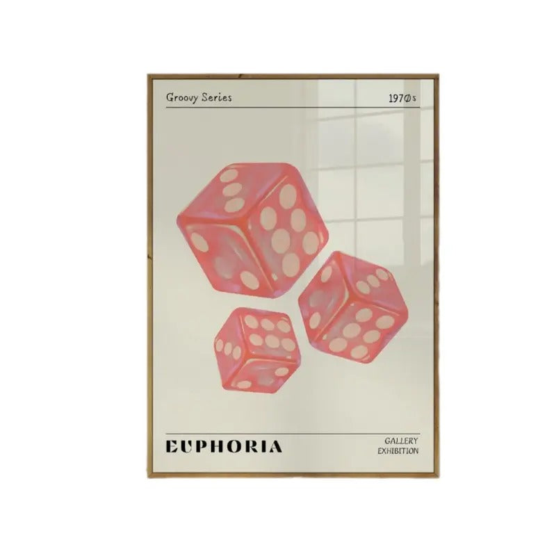 Trendy Art Print, Retro Wall Art 70s Style, Aesthetic Room Decor, Exhibition Poster, Gifts For Besties Friend Wall Decor, Poster Prints No Frame, Wall Decoration, Big Wall Art, Gifts For Birthday