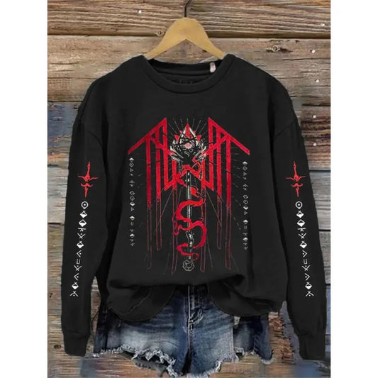 Trident Sleep Token North America Print Casual Print Vintage Sweatshirt - Hoodie, Gift For Fan Sleeves With Designs