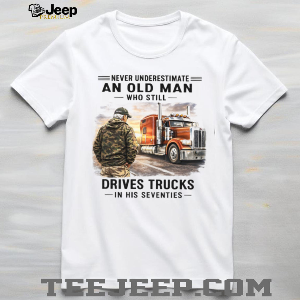 Truck Driver Long Haul Rig Operator Retirement Shirt