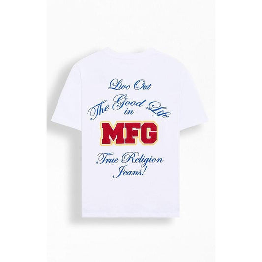 True Religion Men's Chain Embroidery T-Shirt - Multicolor