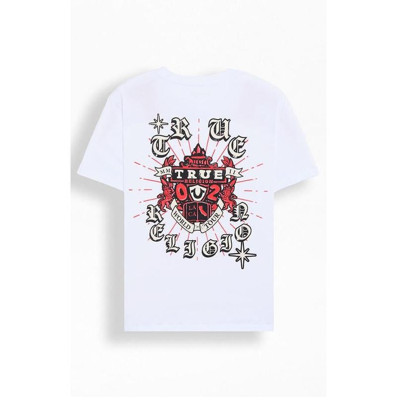 True Religion Men's Shining Crest T-Shirt - Multicolor