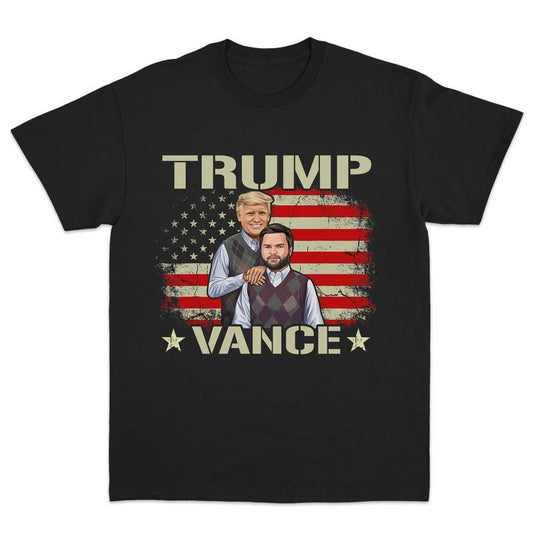 Trum Vance 2024 Shirt Trum 2024 Shirt President Trum and JD Vance MAGA USA Freedom Republican Shirt Pro Trum Unisex T-Shirt Shortsleeve Man Menswear