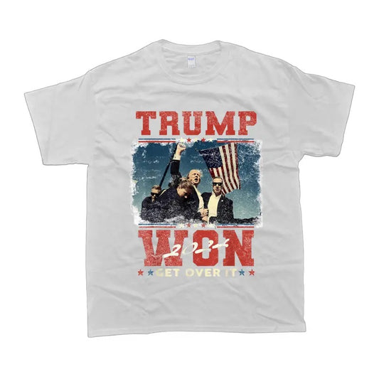 Trumm Won 2024 T-Shirt - Unisex Style Tee - 100% Cotton - Menswear, T-shirt Hoodie, Sweatshirt | WearSparks.com