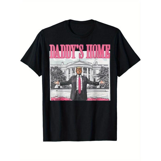Trump 2024 Recaptures America, Dad's Home Trump Pink 2024 T-shirtstyle{n002}2 T-Shirts, Hoodie, Sweatshirt | WearSparks.com