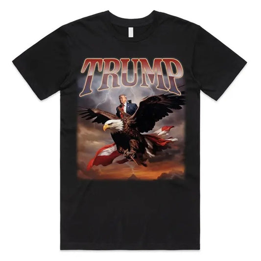 Trump Eagle T-Shirt Tee Top USA President Icon 2024 Election Vote Republican  sweater and hoodie