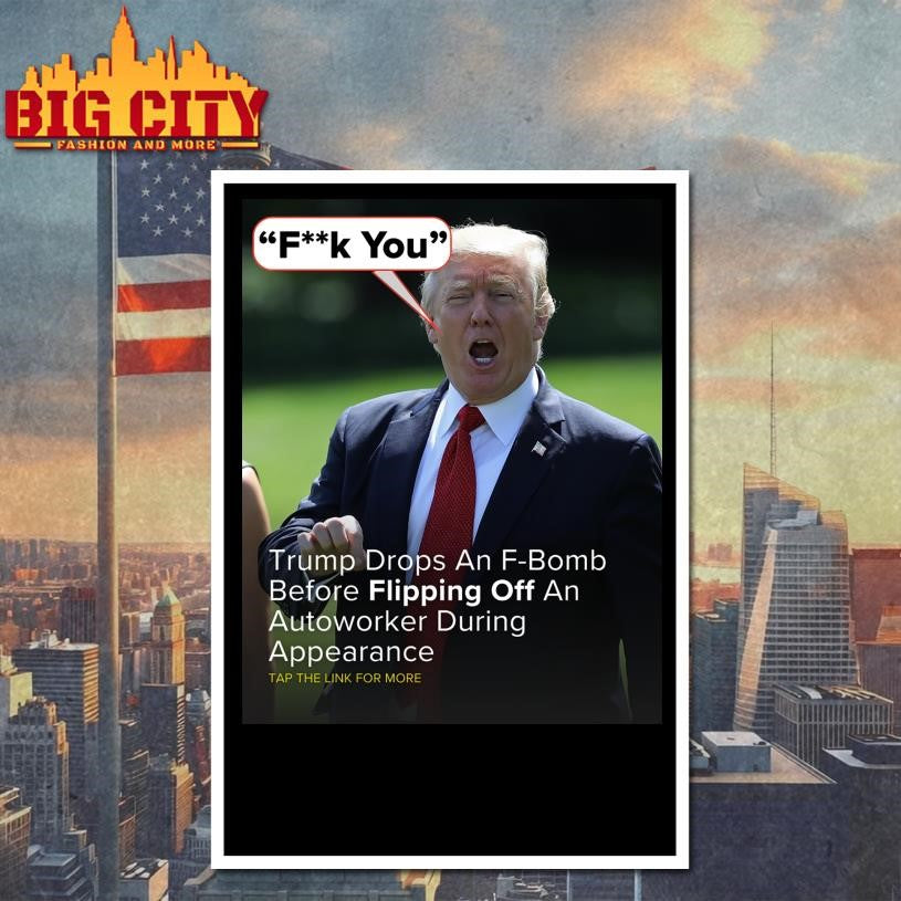 Trump F You Drops An F-Bomb Shirt