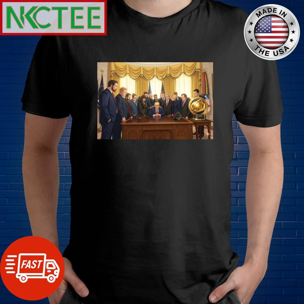 Trump Hosts Pastors for Oval Office Prayer Amid Iran Tensions anime shirt