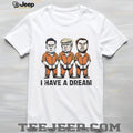 Trump Musk I Have A Dream Political Graphic Cartoon T Shirt
