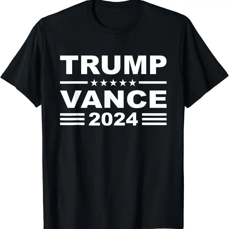 Trump Vance 2024 For President VP USA Election Patriotic T-Shirt