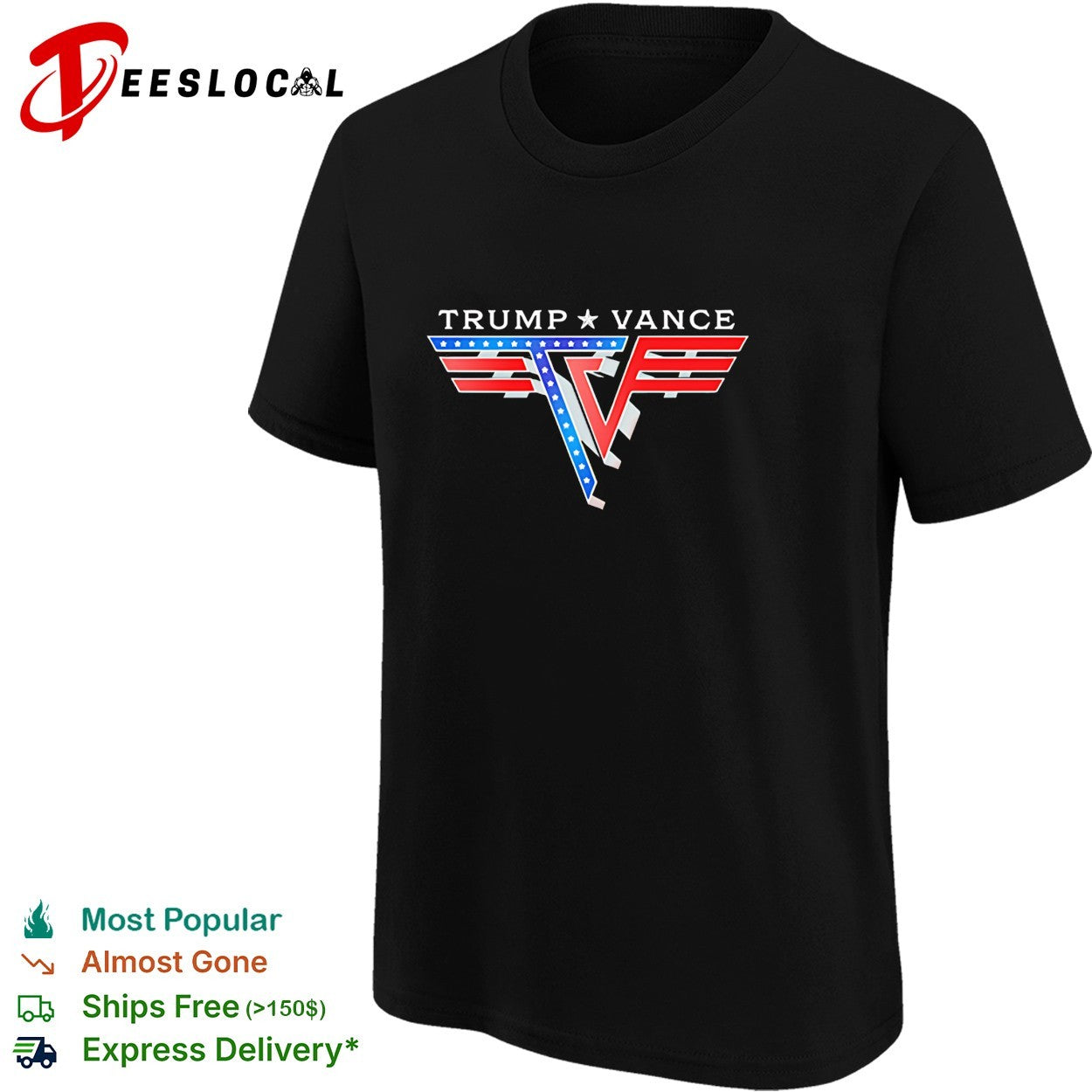 Trump Vance logo shirt