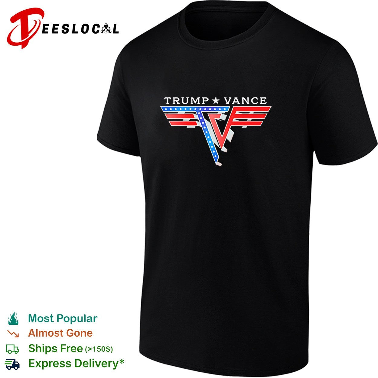 Trump Vance logo shirt
