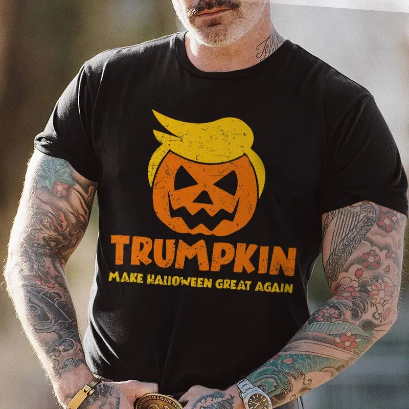 Trumpkin Make Halloween Great Again Shirt Funny Trump Political T-Shirt Halloween Ideas