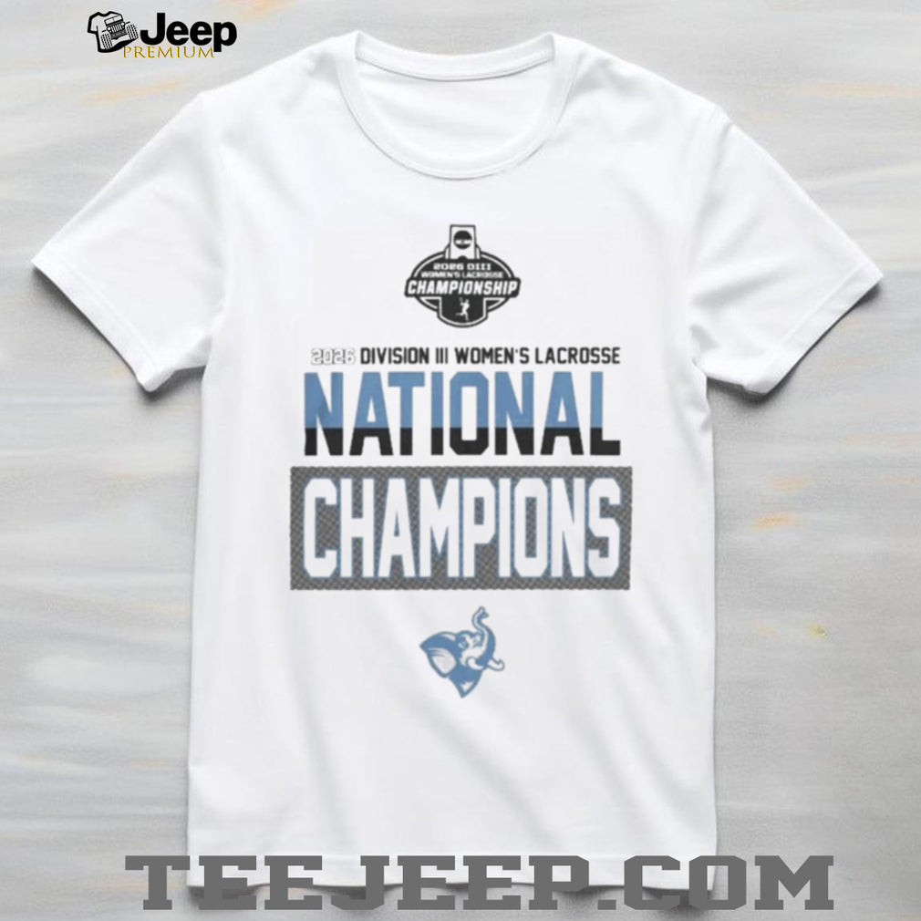 Tufts Jumbos Division III Women’s Lacrosse 2026 National Champions Shirt