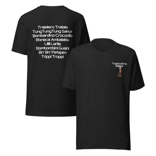 Tung Tung Tung Sahur T-shirt, Funny Baseball Bat Meme T-shirt, Dank Memes Tshirt, Cringe Tee, italian Brainrot, Special...