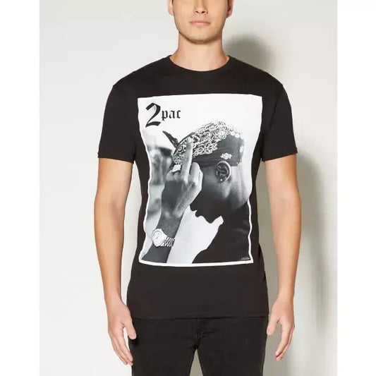 Tupac Bandana T shirt, Hip Hop Tee Short Sleeve, Gift For him and her, Trendy shirt, gifts for fan, Graphic shirt, ...