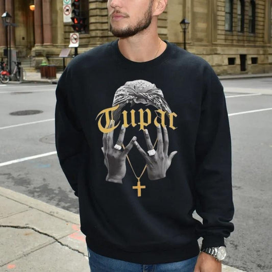Tupac Graphic Tee, 2pac Shirt, 2pac Sweatshirt, 90s Merch, Rapper Hip Hop 90s Legends Shirt, Unisex Sweater Pullover Tee