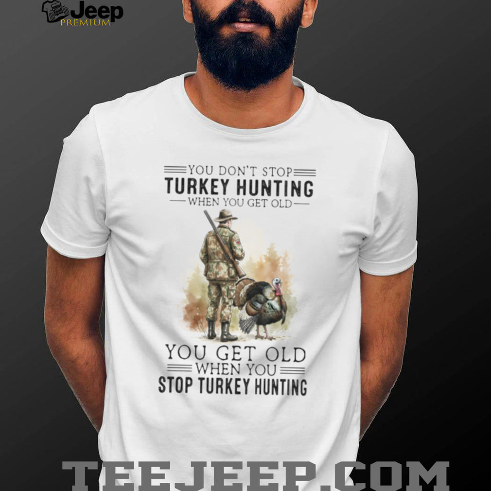 Turkey Hunting Legend Old Man Outdoor T Shirt