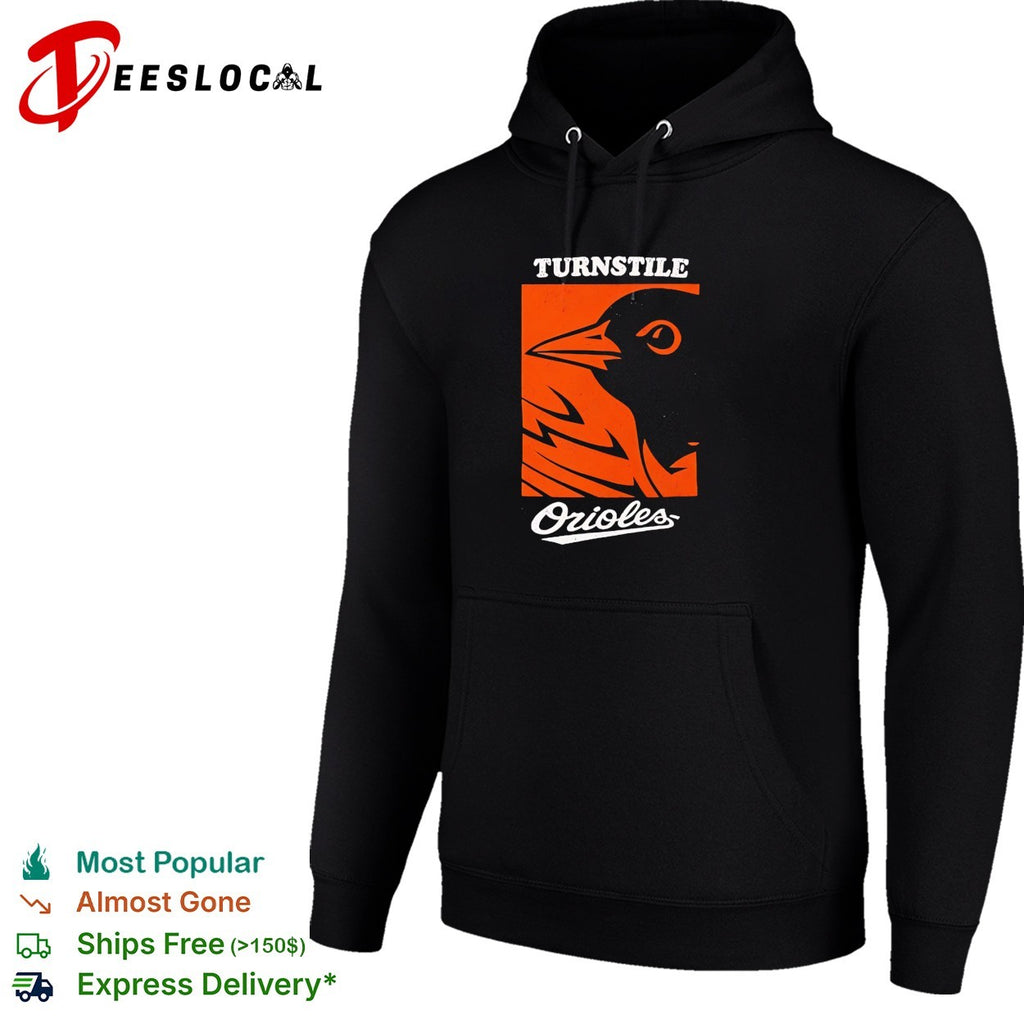 Turnstile Orioles bird logo shirt