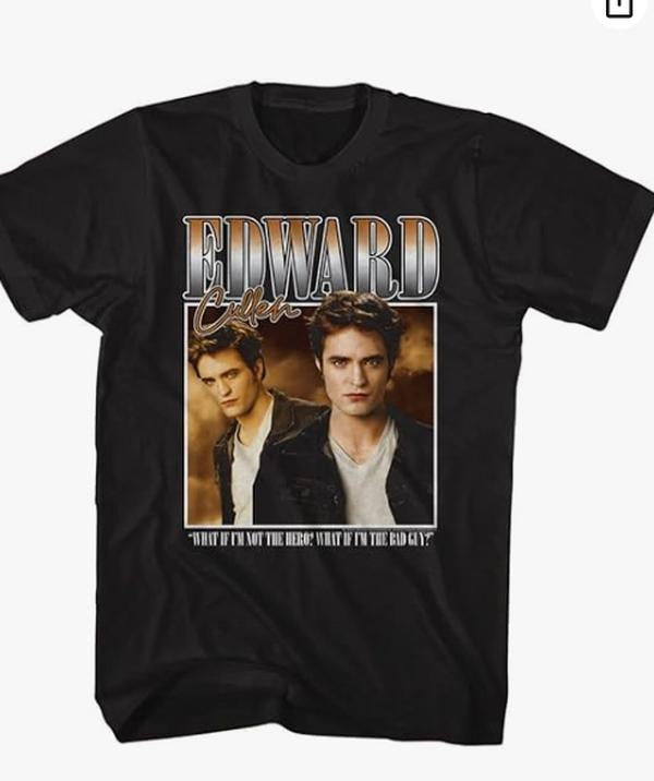 Twilight T Shirt Edward Cullen Lion in Love with Lamb Adult Short Sleeve T Shirts Twilight Movies Graphic Tees