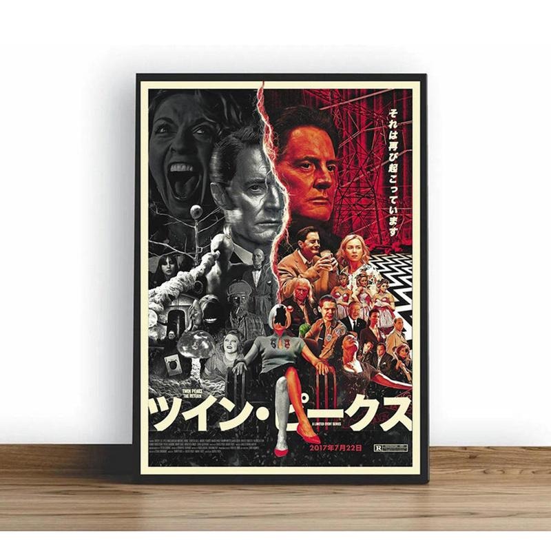 Twin Peaks Fire Walk With Me Movie Poster, HD Wall Art Canvas Painting For Home Decor, No Frame
