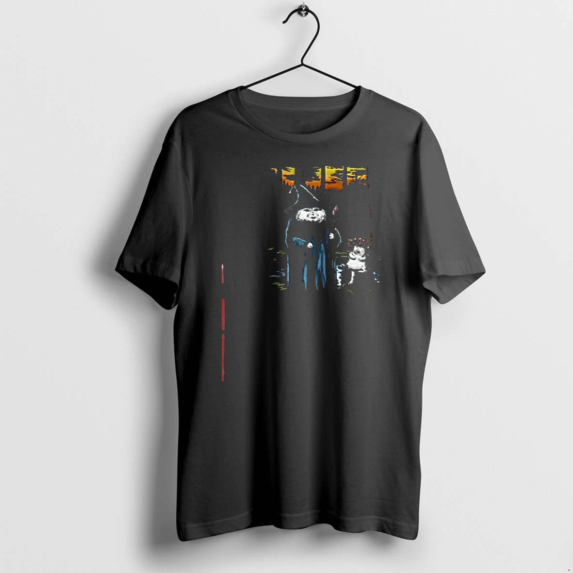 Two Fluffy Cats Dressed As Wizards In Dark Forest Tshirts Sweater