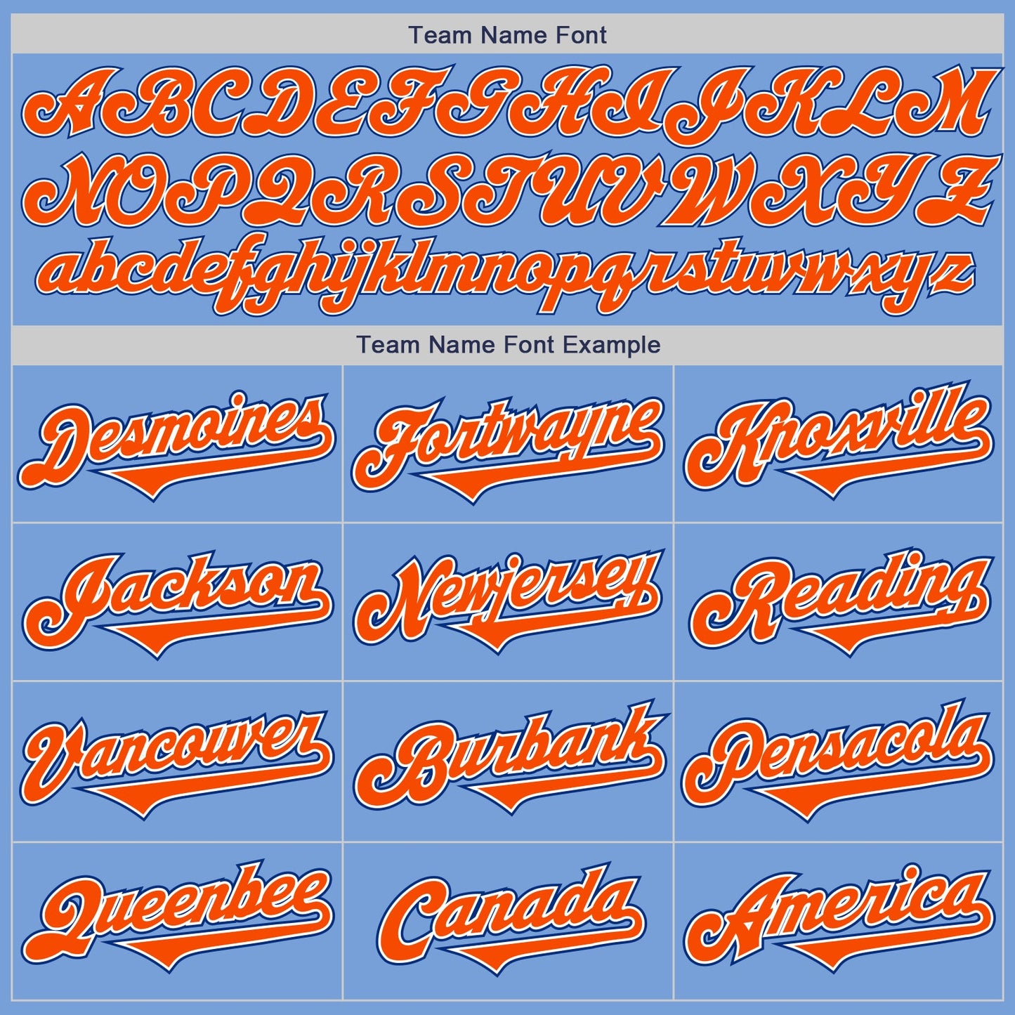 Custom Light Blue Orange-Royal Authentic Two Tone Baseball Jersey