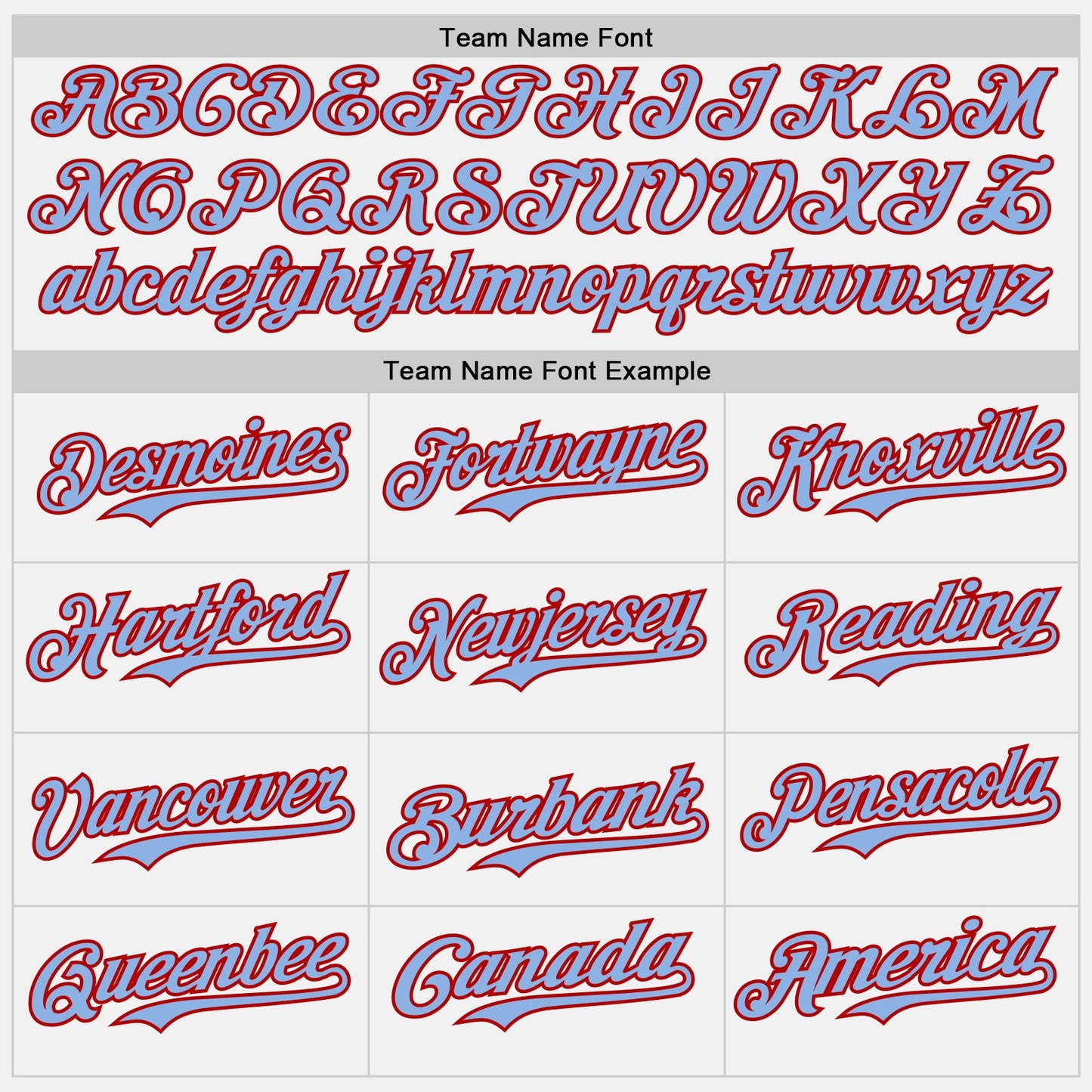 Custom White Light Blue Pinstripe Red Authentic Two Tone Baseball Jersey
