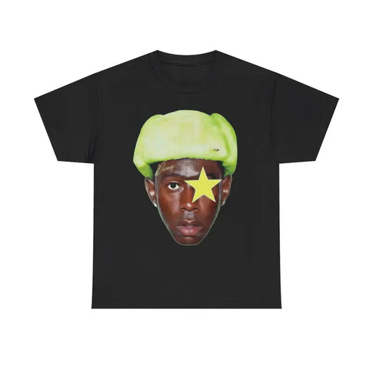 Tyler Star Inspired T-Shirt Y2k 90s Hip-Hop Vibes Heavy Cotton Graphic T-Shirt Tshirt Shirt HipHop Rap Tee Casual Classic Menswear Retro Top Vintage Comfy Streetwear Shortsleeve