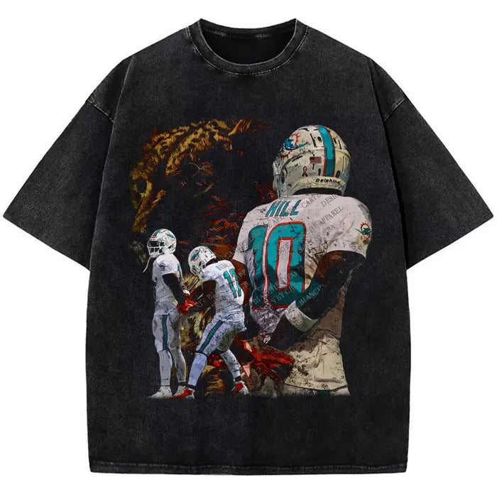 Tyreek Hill T-Shirt Cheetah Football Hands Behind Back Celly TD Celebration Tee Hoodie, Sweatshirt | WearSparks.com