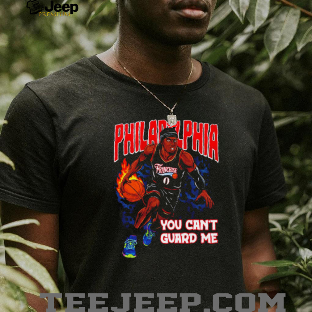 Tyrese Maxey Philadelphia Basketball You Can’t Guard Me Retro Vintage Sports Men Women Fans T Shirt