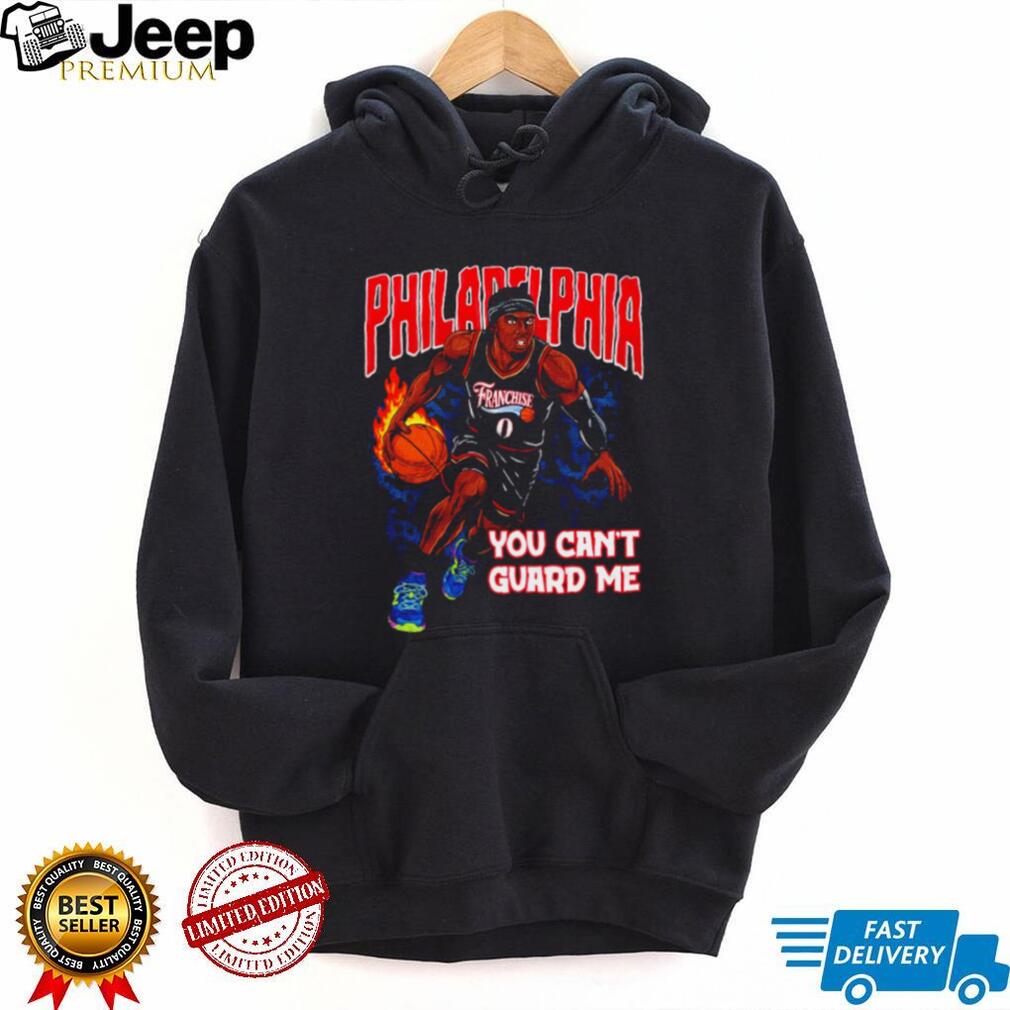 Tyrese Maxey Philadelphia Basketball You Can’t Guard Me Retro Vintage Sports Men Women Fans T Shirt