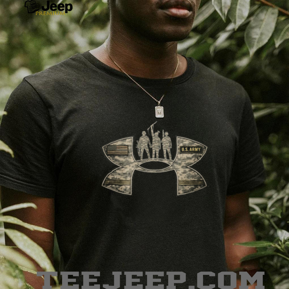 U.S. Army Tactical Camouflage Military Pride Graphic T Shirt
