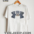 U.S. Navy Veteran Salute Blue Camo Patriotic Military T Shirt