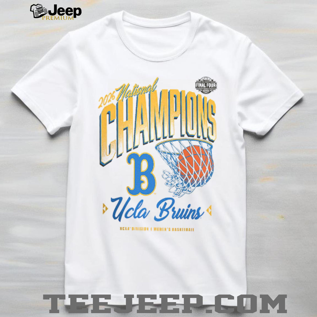 UCLA Bruins 2026 National Champions Women’s Basketball White T Shirt