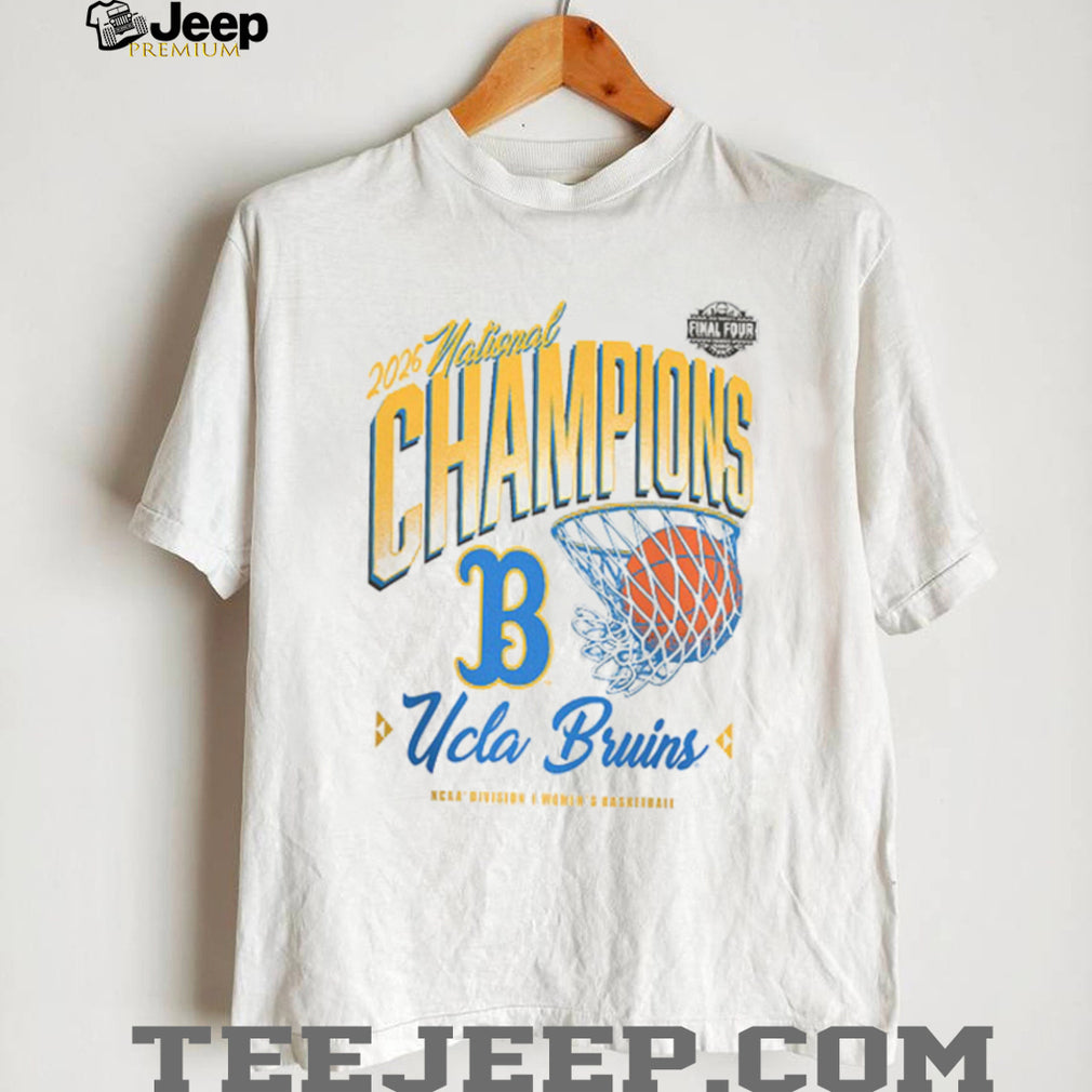 UCLA Bruins 2026 National Champions Women’s Basketball White T Shirt