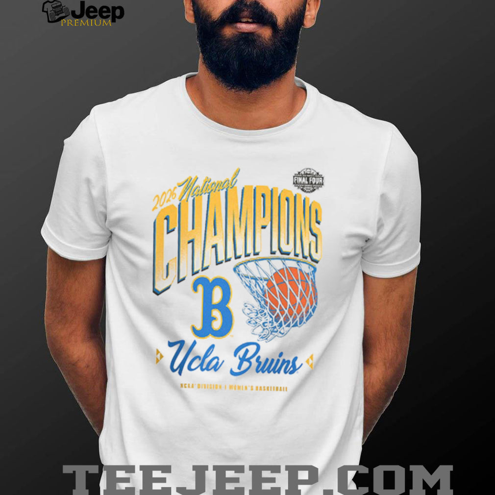 UCLA Bruins 2026 National Champions Women’s Basketball White T Shirt
