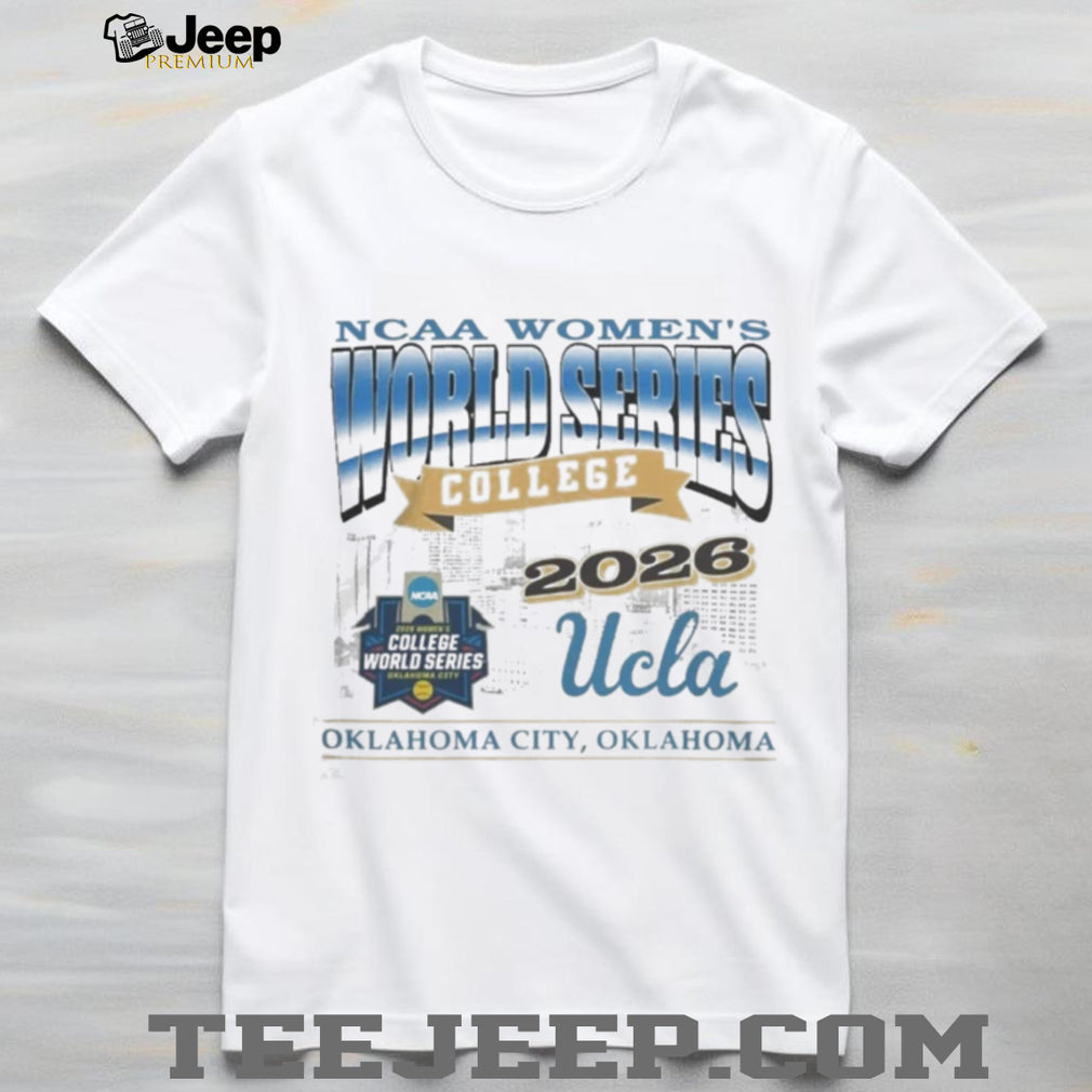 UCLA Bruins NCAA Women’s College World Series Oklahoma City 2026 Logo Shirt