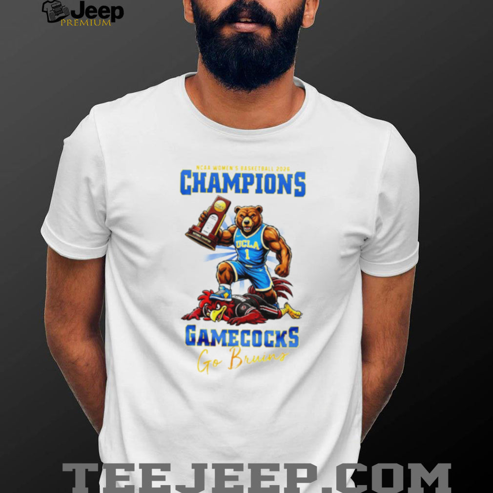 UCLA Bruins vs Gamecocks 2026 Women’s Basketball Champions T Shirt
