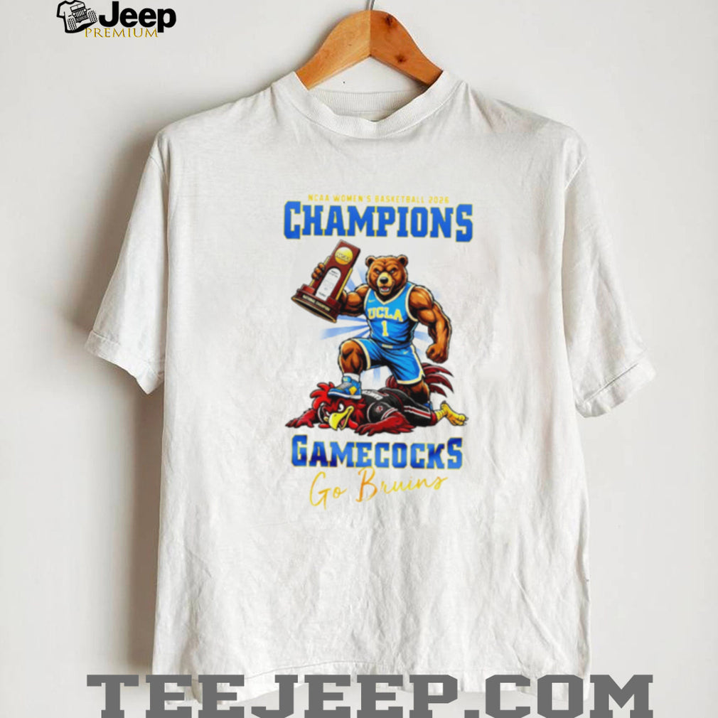 UCLA Bruins vs Gamecocks 2026 Women’s Basketball Champions T Shirt